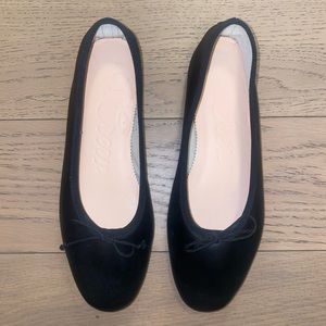 J. Crew Zoe Ballet Flats - Black, Size 7